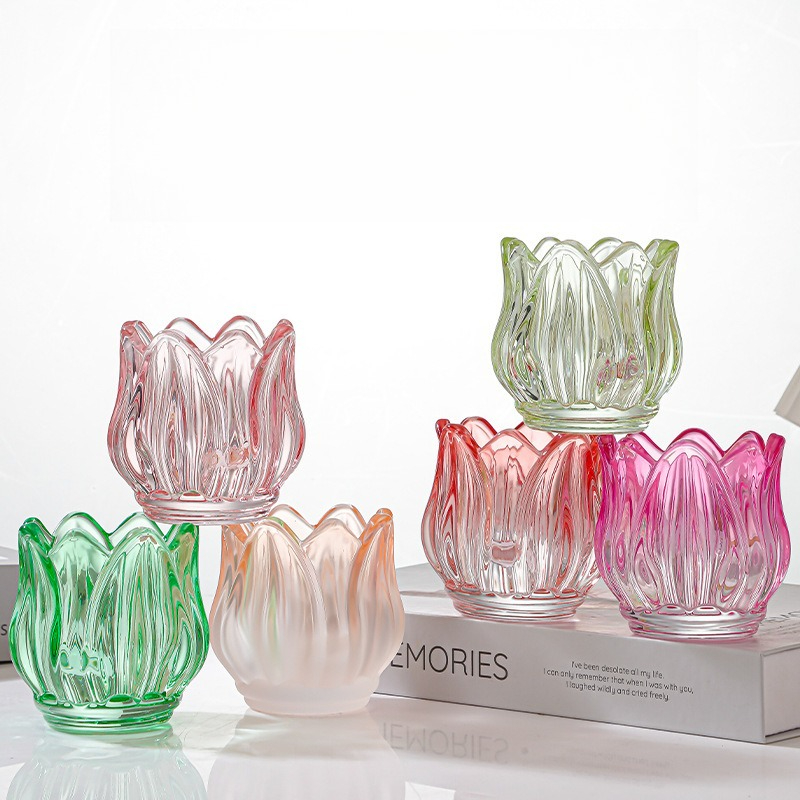 Glass Tulip Candle Cup, Atmosp - Candle Making Glass recension och pris