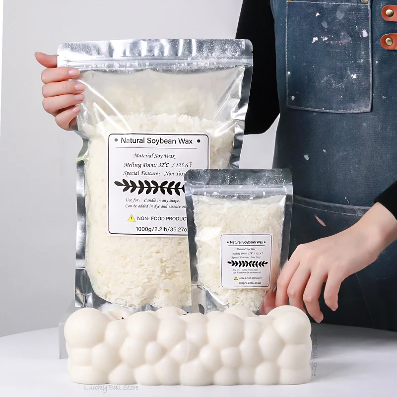 1000g 500g 250g 100g Natural S - Candle Making Diy Kit recension och pris