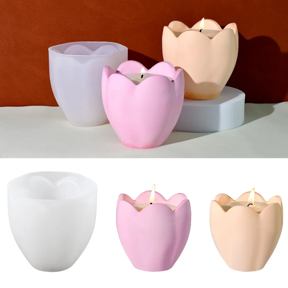 Tulip Candle Holder Silicone M - Kraft Box Candle recension och pris