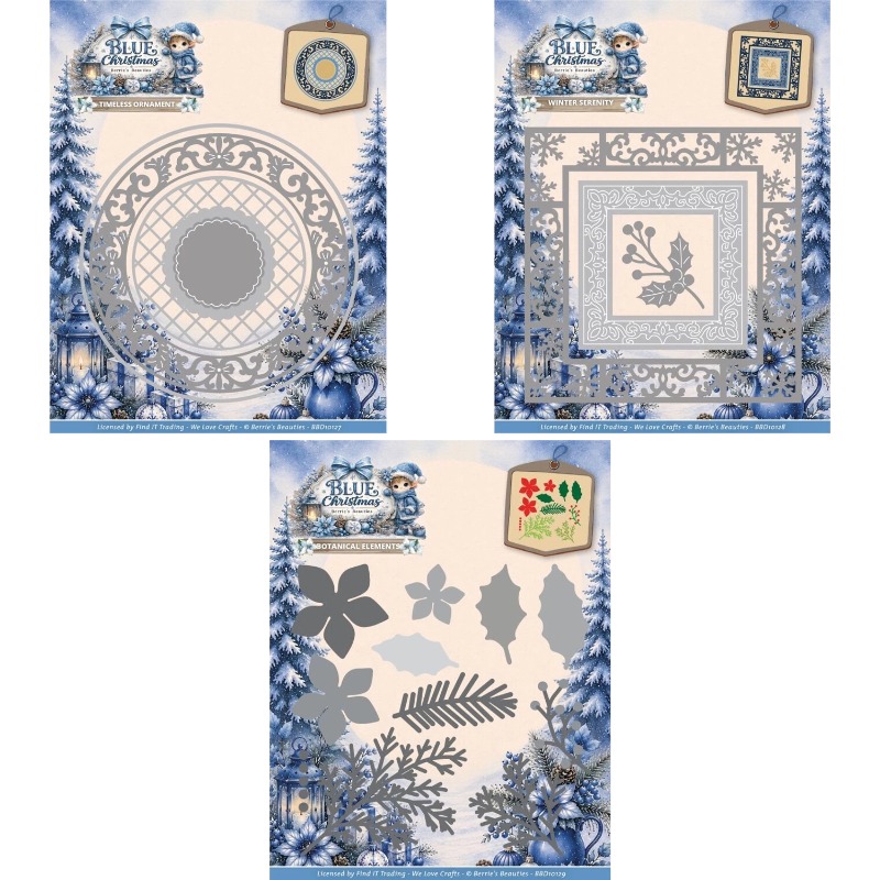 Blue Christmas Winter Serenity - Kraft Box Candle recension och pris