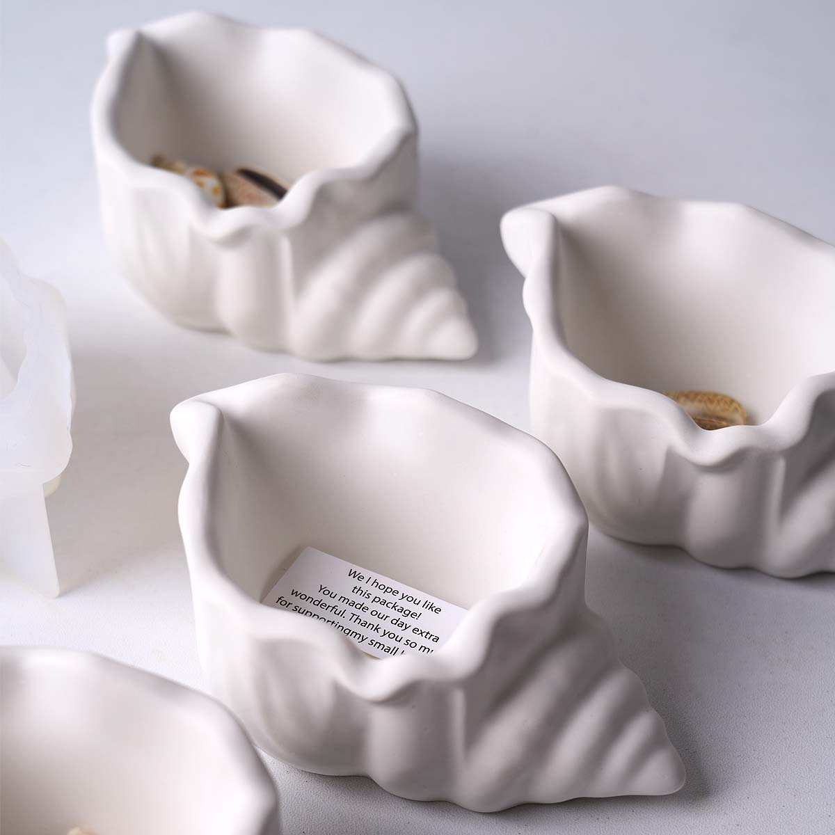 Conch Candle Jar Silicone Mold - Kraft Box Candle recension och pris