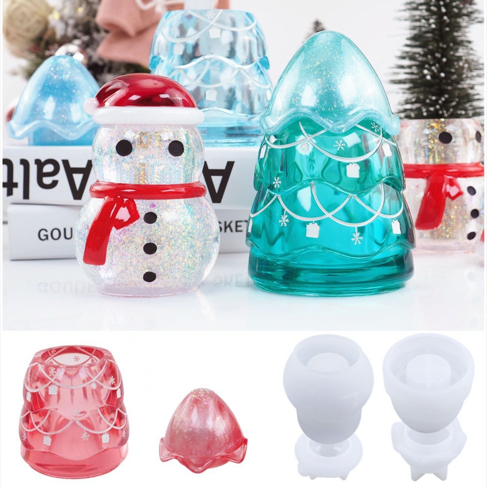 Christmas Storage Jar Epoxy Re - Kraft Box Candle recension och pris