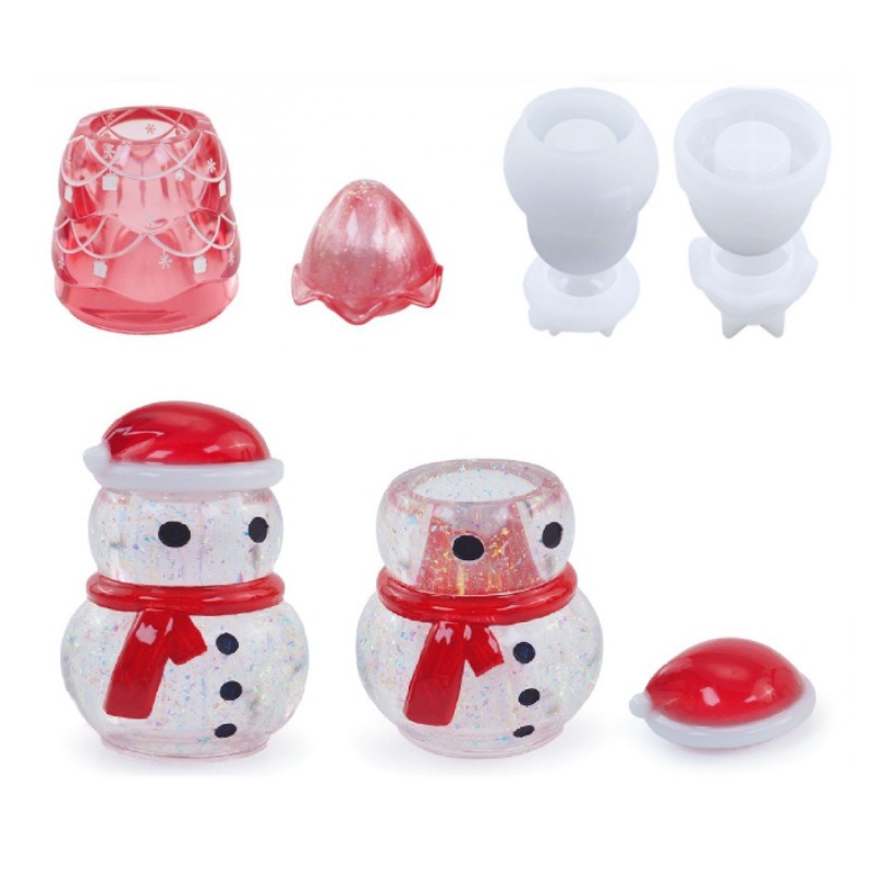 Christmas Storage Jar Epoxy Re - Kraft Box Candle recension och pris