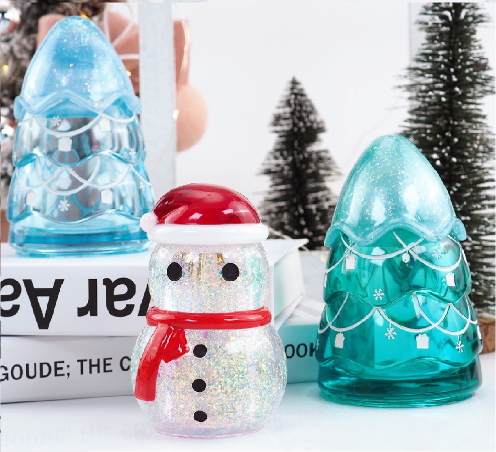 Christmas Storage Jar Epoxy Re - Kraft Box Candle recension och pris