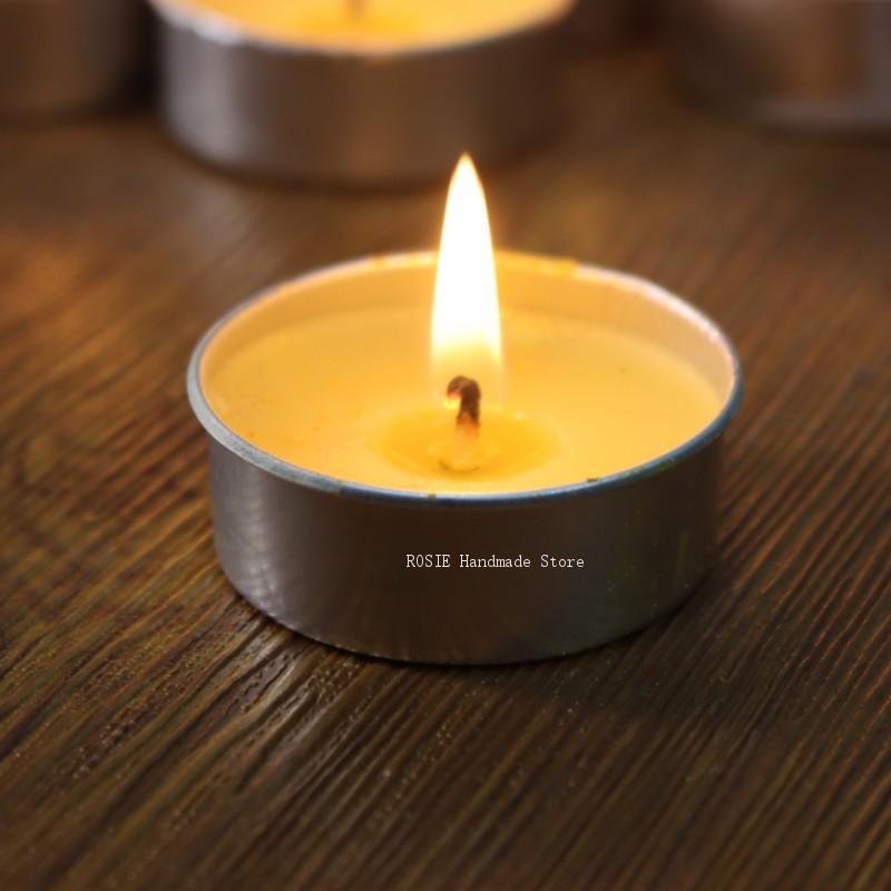 Empty Tea Wax Circular Aluminu - Kraft Box Candle recension och pris