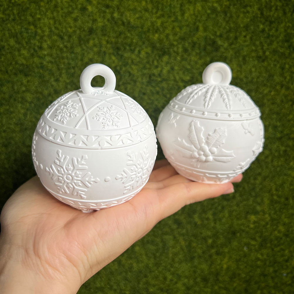 Christmas Round Ball Candle Ja - Kraft Box Candle recension och pris