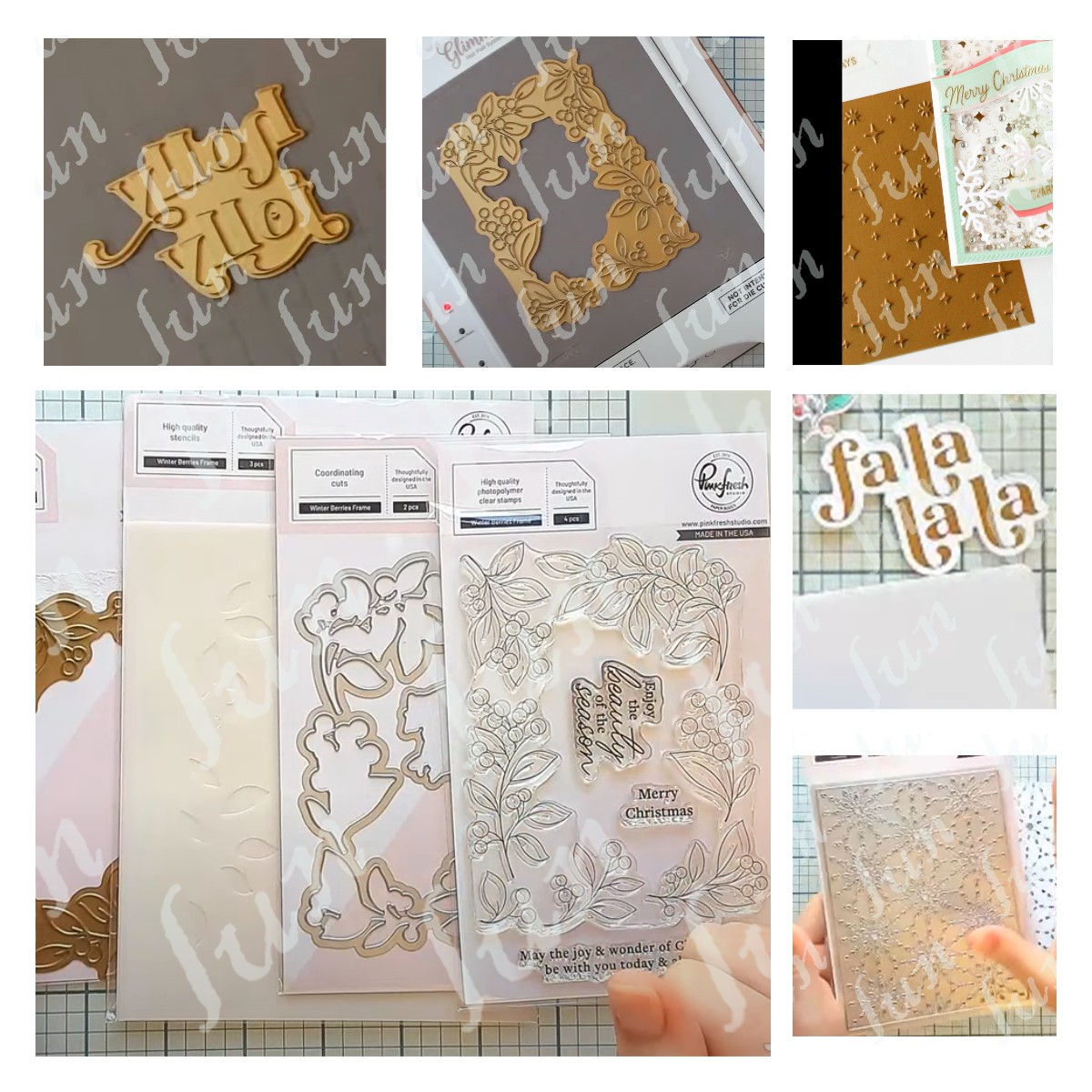 Christmas Holly Jolly Cut Die  - Kraft Box Candle recension och pris