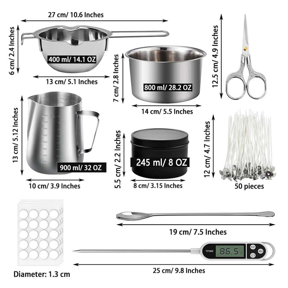 Glintmos DIY Candle Making Kit - Candle Making Diy Kit recension och pris
