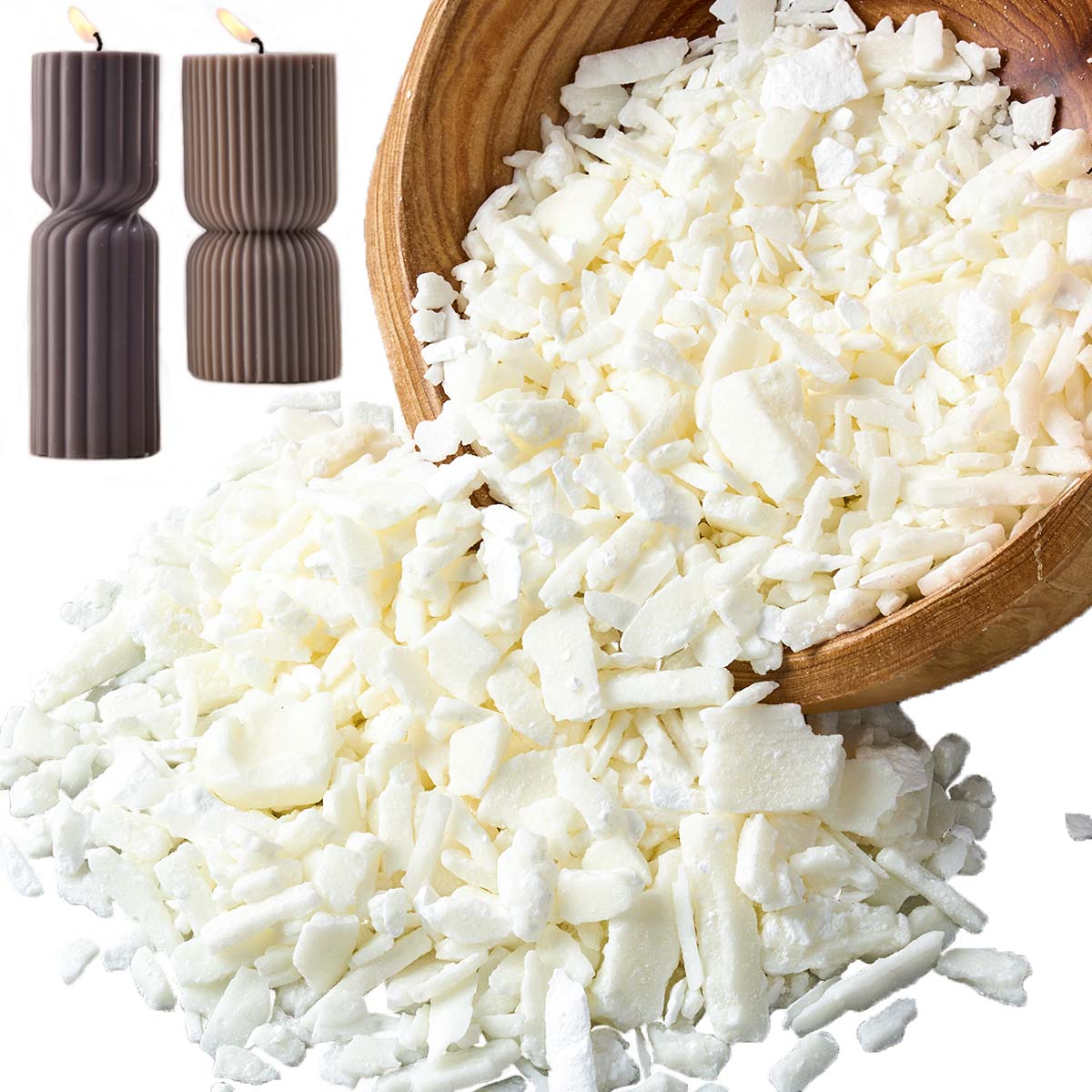 1 Pounds Pure White Soy Wax Fo - Candle Making Diy Kit recension och pris