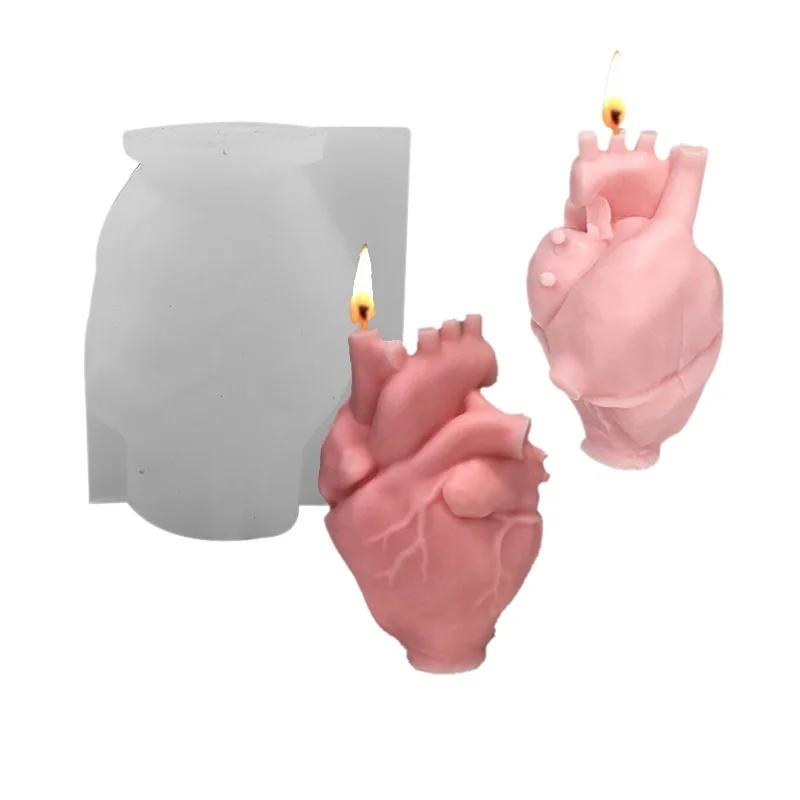 DIY Human Heart Silicone Candl - Candle Making Diy Kit recension och pris