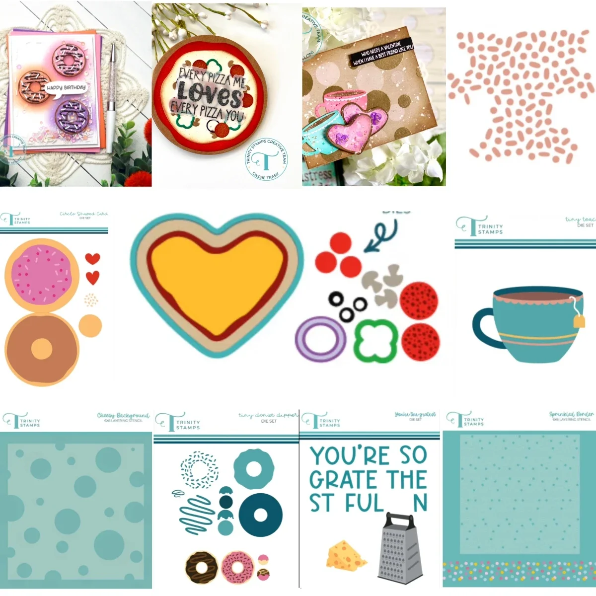 Hearts Pizza Metal Cutting Die - Kraft Box Candle recension och pris