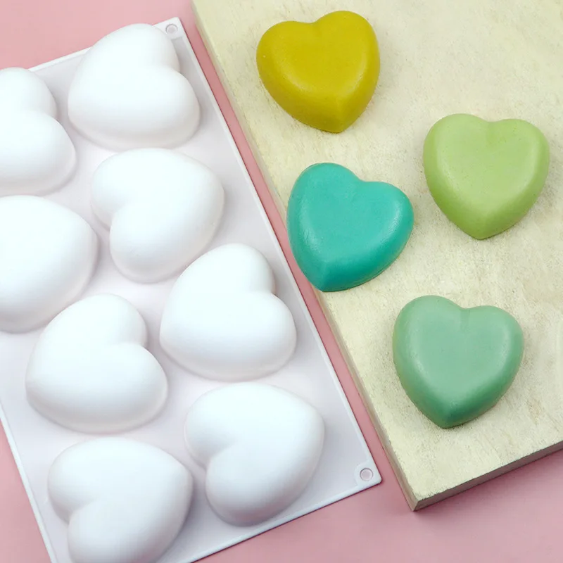 Love Heart Silicone Soap Mold  - Candle Making Diy Kit recension och pris