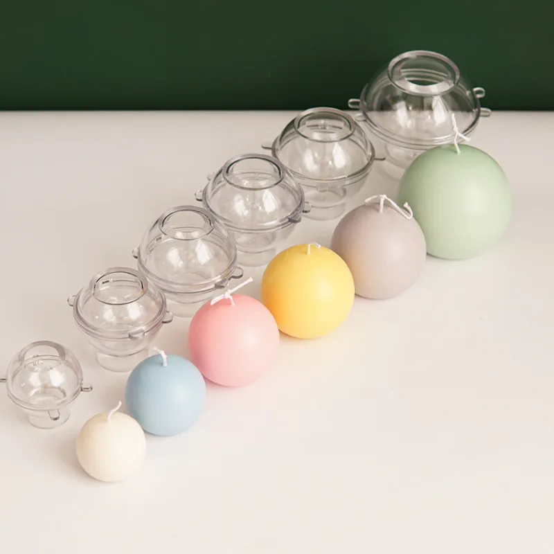5-8cm Spherical Candle Plastic - Candle Making Diy Kit recension och pris