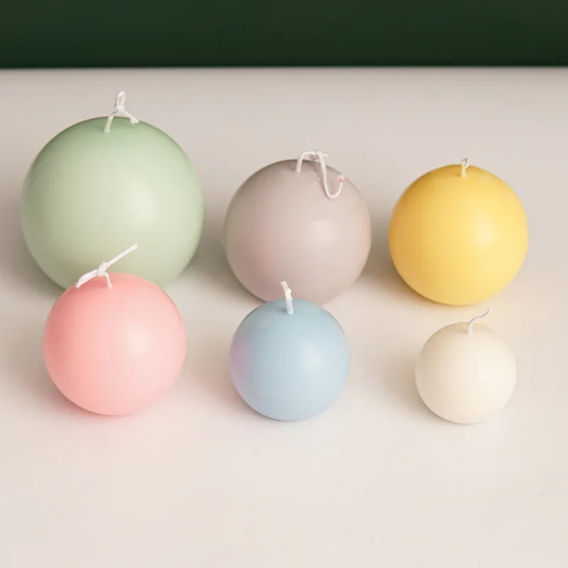 5-8cm Spherical Candle Plastic - Candle Making Diy Kit recension och pris