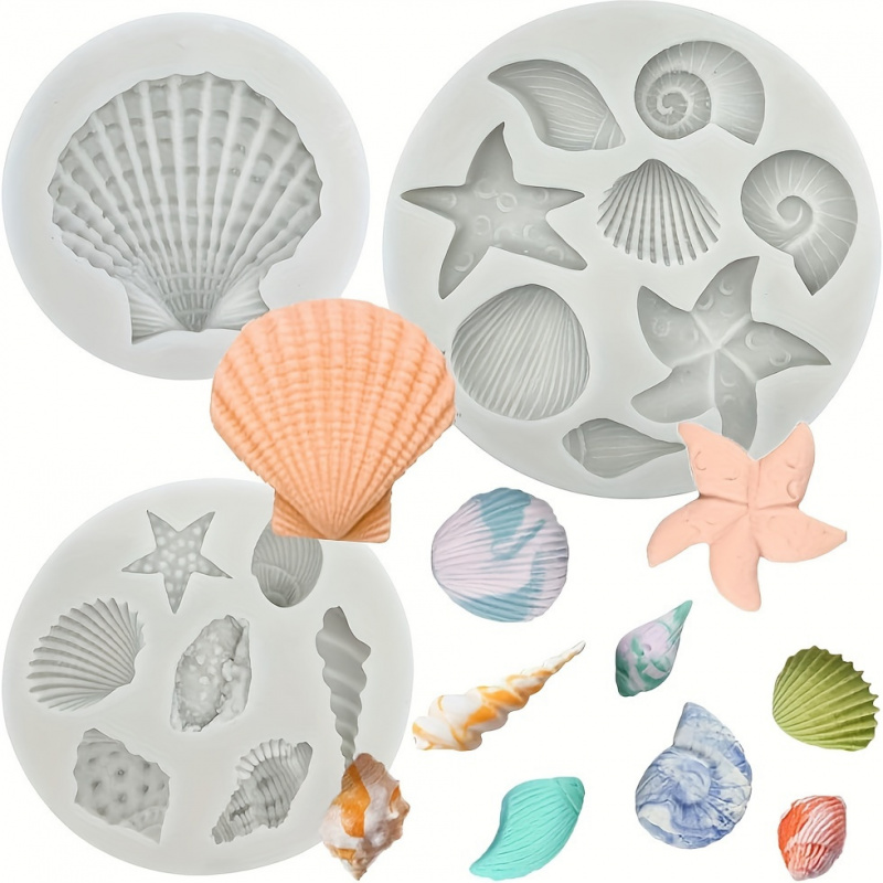 3pcs/set, Shell Mold Set, Irre - Candle Making Diy Kit recension och pris