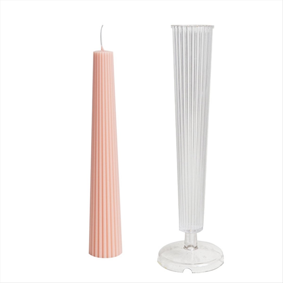 *ABAB Striped Long Pole Column - Candle Making Diy Kit recension och pris