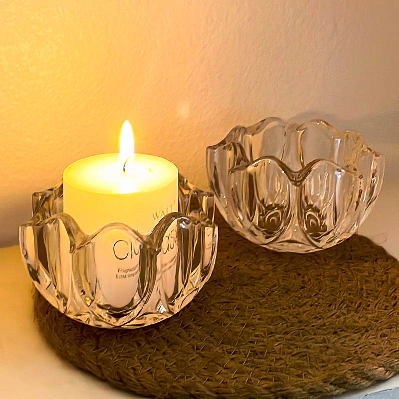 French Flower Mouth Crystal Gl - Candle Making Glass recension och pris