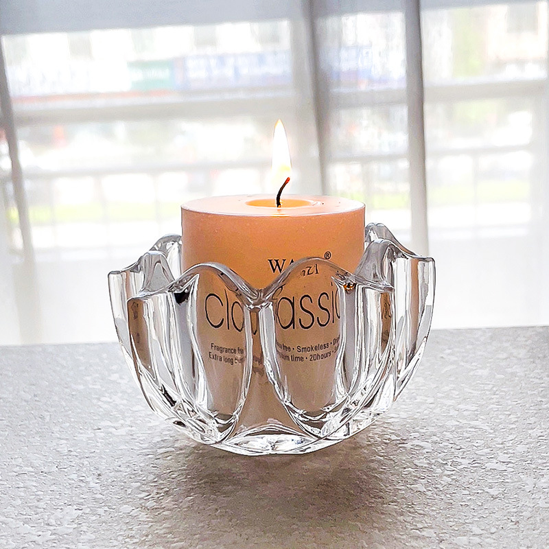 French Flower Mouth Crystal Gl - Candle Making Glass recension och pris