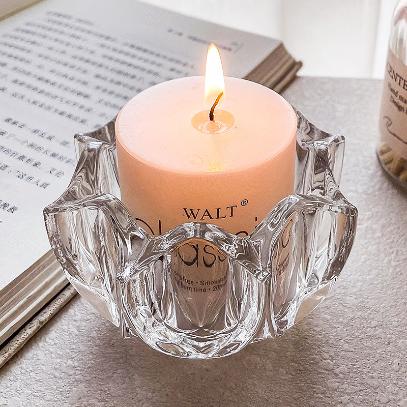 French Flower Mouth Crystal Gl - Candle Making Glass recension och pris