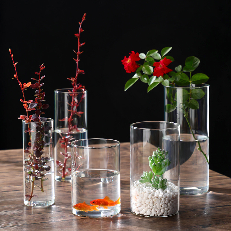 Glass Cylinder Vases Glass Hyd - Candle Making Glass recension och pris