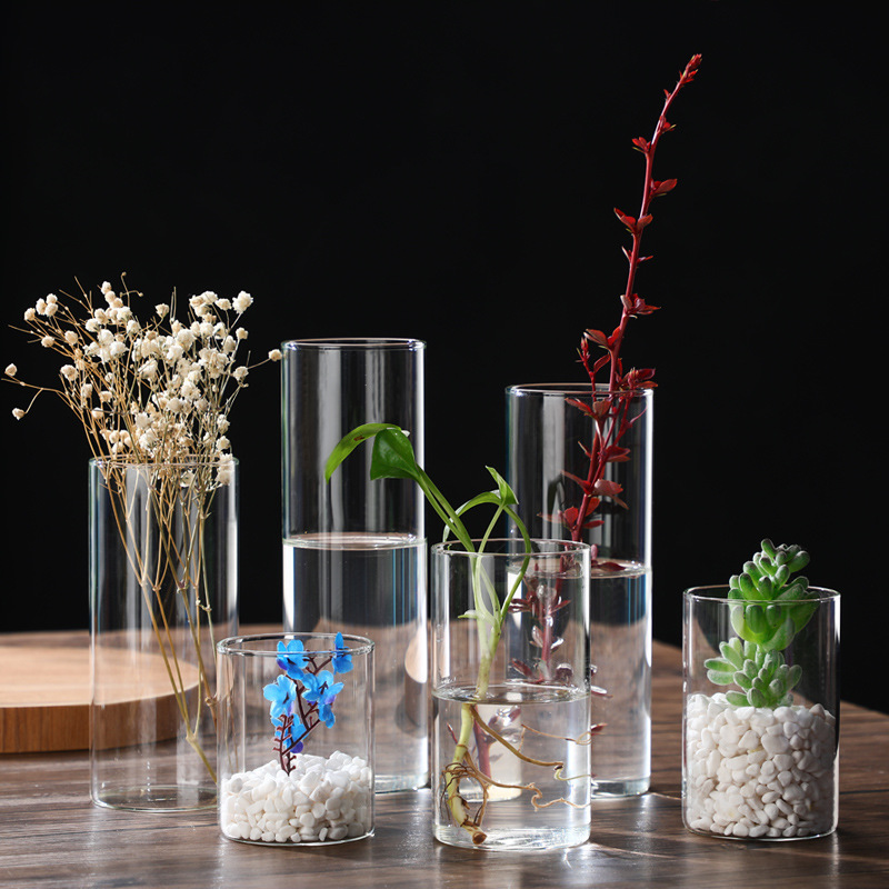 Glass Cylinder Vases Glass Hyd - Candle Making Glass recension och pris