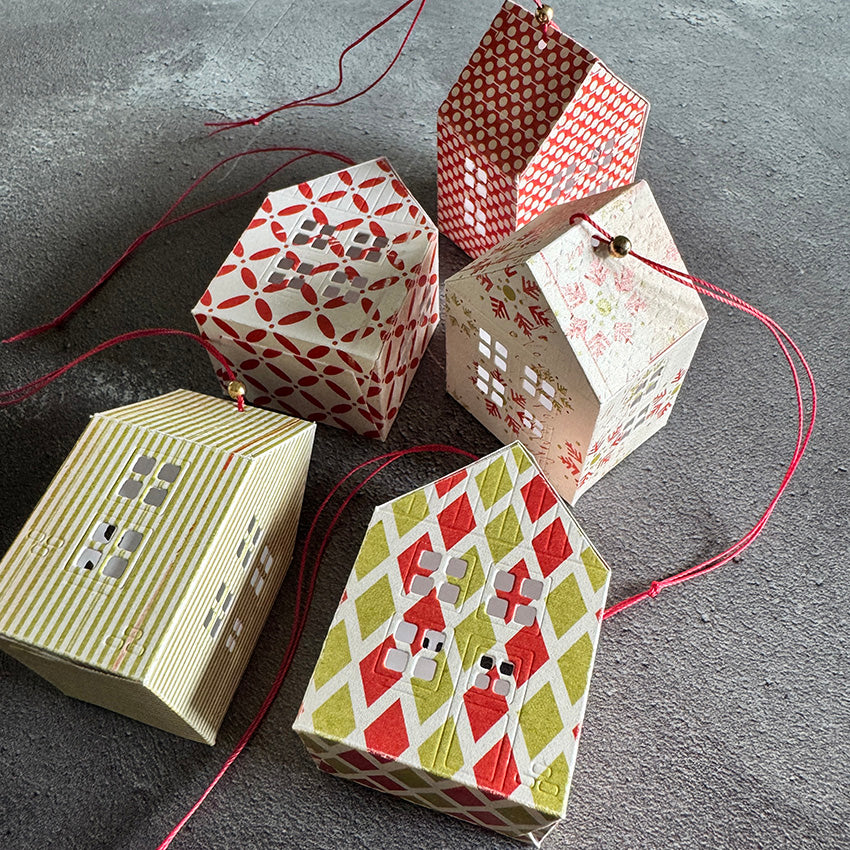 Chirstmas 3D House Angels Birt - Kraft Box Candle recension och pris