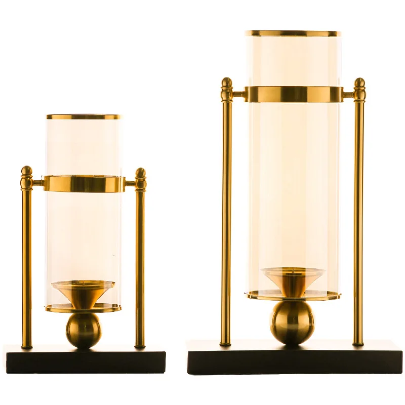 Creative Metal Vase Nordic Gla - Candle Making Glass recension och pris