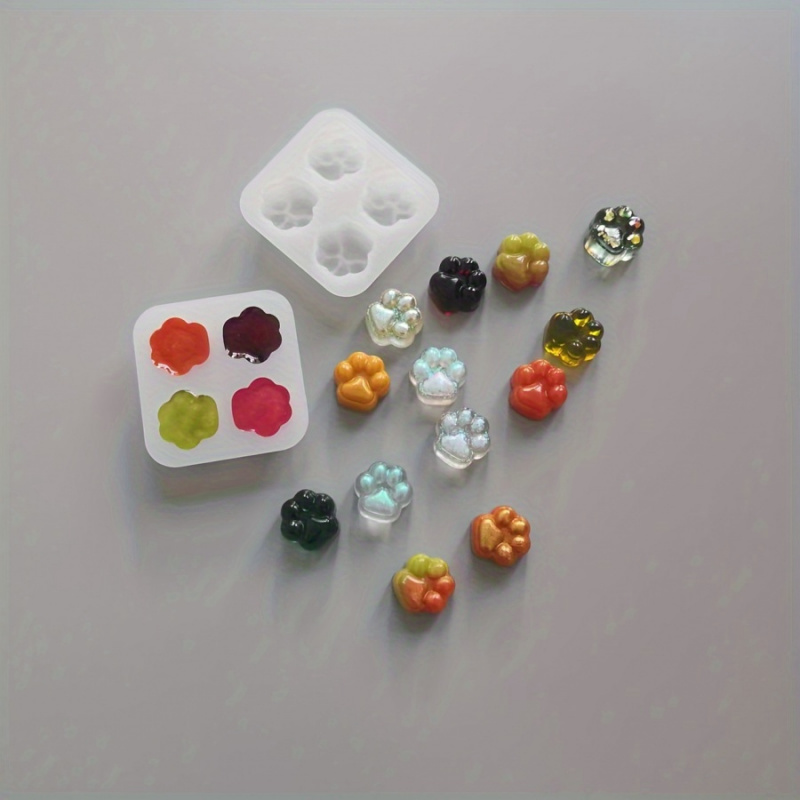 1Cat Paw Pattern Silicone Mold - Candle Making Diy Kit recension och pris