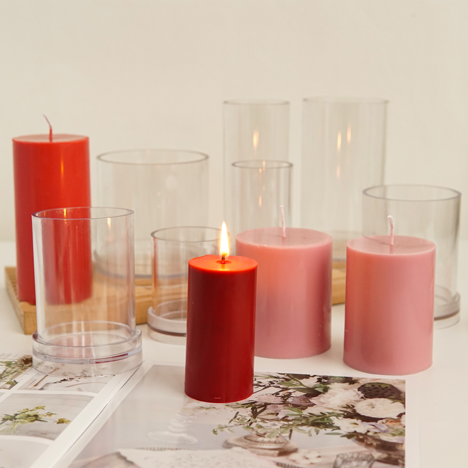 Various 3D Cylindrical Candle  - Candle Making Diy Kit recension och pris