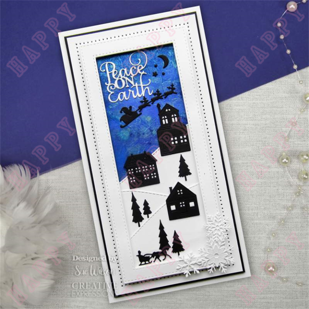 Metal Cutting Dies Christmas E - Kraft Box Candle recension och pris
