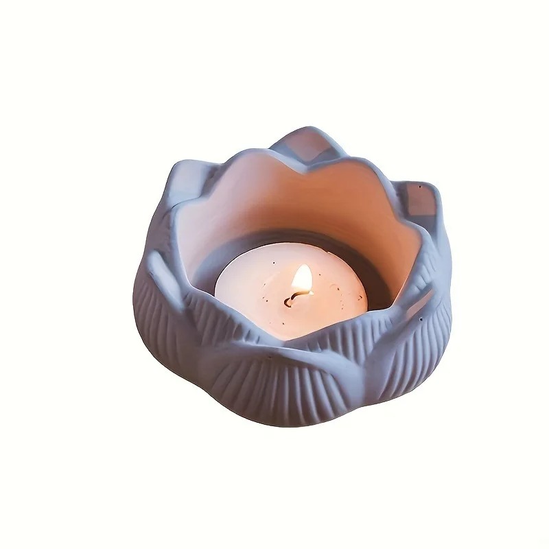 1pc DIY Lotus Flower Silicone  - Kraft Box Candle recension och pris