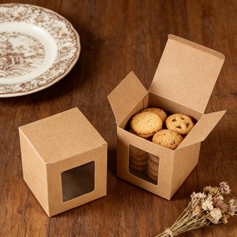 Brown Kraft Paper Boxes with P - Kraft Box Candle recension och pris