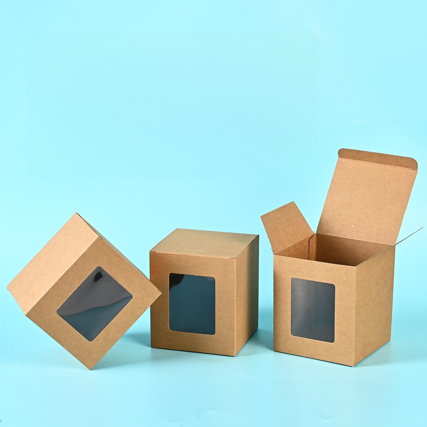 Brown Kraft Paper Boxes with P - Kraft Box Candle recension och pris