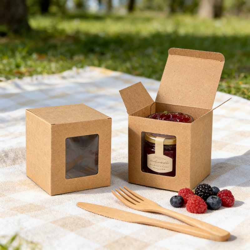 Brown Kraft Paper Boxes with P - Kraft Box Candle recension och pris